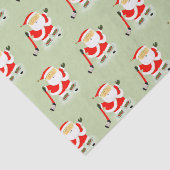 Hockey Kerstmis Tissuepapier (Detail)