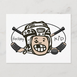 Hockey-Kind Briefkaart