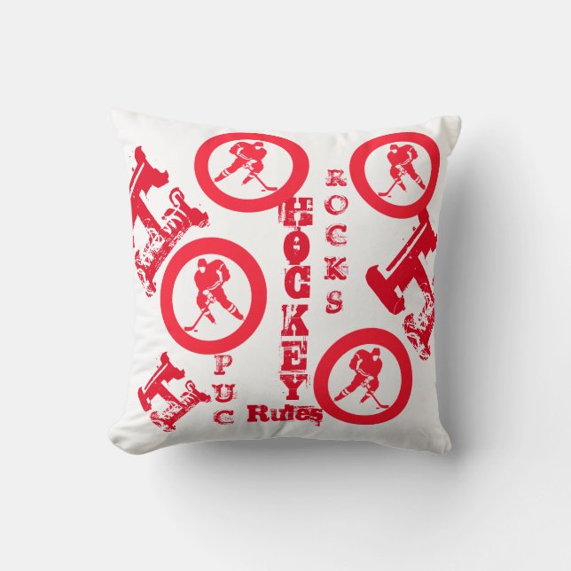 Hockey   kussen (Voorkant)