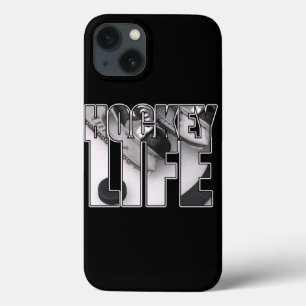 Hockey Life Hockey Gear on Ice iPhone 13 Hoesje