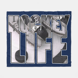 Hockey Life Hockey Gear on Ice Fleece Deken