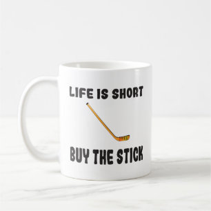 Hockey Life is Short Koop de Stick Koffiemok