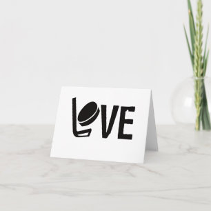Hockey Love Blank Elke Occasion Wenskaart Kaart