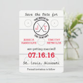 Hockey Love Save the Date (Debout devant)