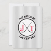 Hockey Love Wedding Invitations (Dos)