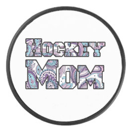 Hockey Ma Paisley Hockey Puck
