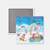 hockey magneet (Voorkant / Achterkant)