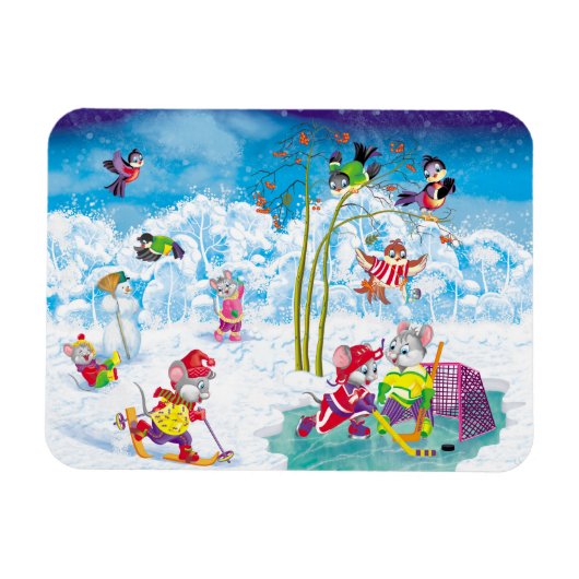 hockey magneet (Horizontaal)