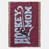 Hockey Mam Athletic Tail Deken (Voorkant Verticaal)