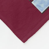 Hockey Mam Athletic Tail Fleece Deken (Hoek)