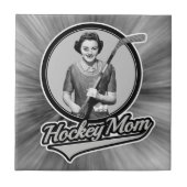 Hockey Mam Ceramic Tile Tegeltje (Voorkant)