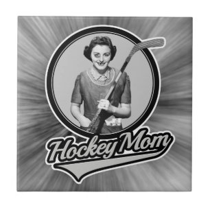 Hockey Mam Ceramic Tile Tegeltje