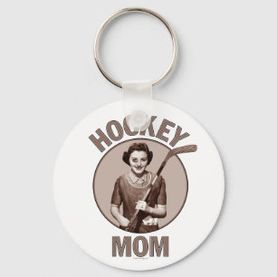Hockey mam lichte sleutelhanger