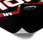 Hockey Mam t - shirts voor vrouwen Mama Moederdag Poster (Hoek)