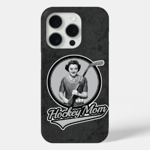 Hockey mama iPhone 15 pro case