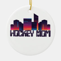 Hockey mama City Skyline