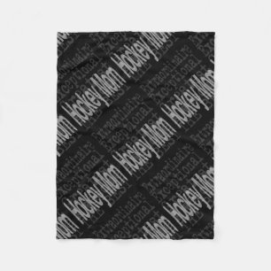 Hockey mama Extraordinaire Fleece Deken