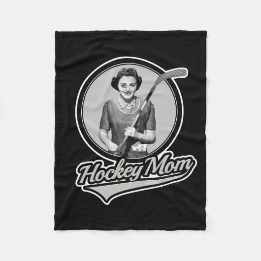 Hockey mama fleece deken (Voorkant)