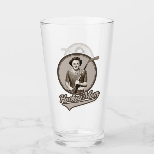 Hockey mama glas (Voorkant)