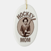 Hockey mama keramisch ornament (Rechts)