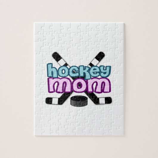 Hockey mama legpuzzel (Verticaal)