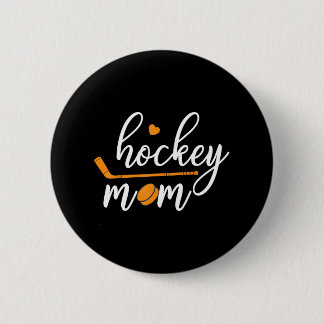 Hockey mama mama ronde button 5,7 cm