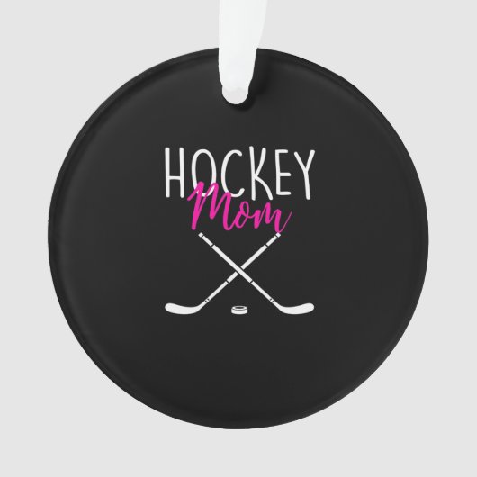 Hockey mama ornament (voorkant)