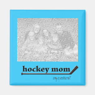 Hockey mama Photo Magnet Magneet