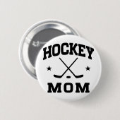 Hockey mama ronde button 5,7 cm (Voorkant /achterkant)