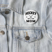 Hockey mama ronde button 5,7 cm (In situ)
