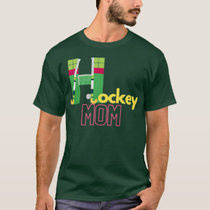 Hockey mama t-shirt