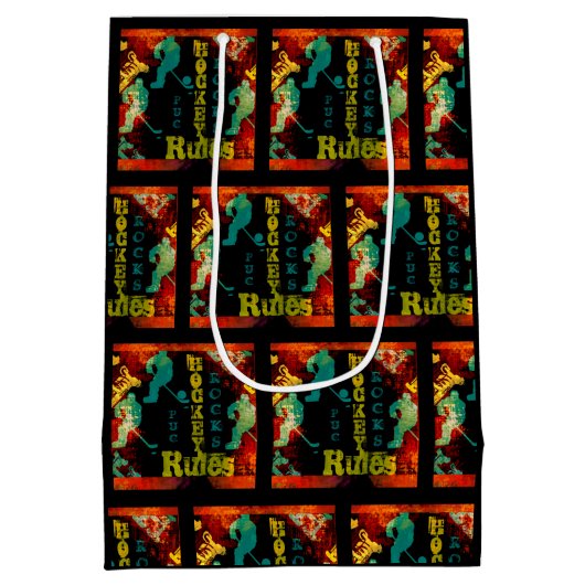 HOCKEY MEDIUM CADEAUZAKJE (Achterkant)