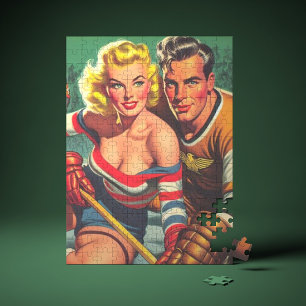  hockey meisje legpuzzel