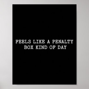 Hockey Moeder Citaat Zegt Voelt Als Een Straf Bank Poster