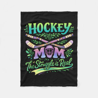Hockey Moeder De Strijd Is Echte Teamgeest Ouder Fleece Deken