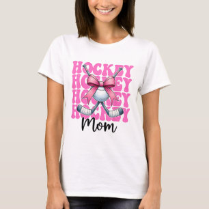 Hockey Moeder Street Hockey Moeder Mama Moederdag T-shirt