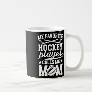 Hockey Moeder Trots IJshockey Speler Moeder IJshoc Koffiemok