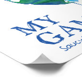 Hockey My Game Waterverf Poster (Hoek)