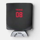 Hockey naam en nummer gepersonaliseerde Koelbox Blikjeskoeler (Voorkant)