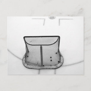 Hockey net briefkaart