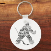 Hockey Netminder Sleutelhanger (Voorkant)