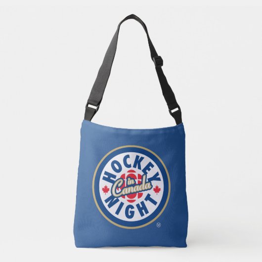 Hockey Night in Canada Logo Crossbody Tas (Voorkant)