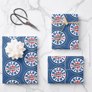 Hockey Night in Canada Logo Inpakpapier Vel