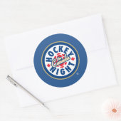 Hockey Night in Canada Logo Ronde Sticker (Envelop)