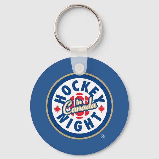 Hockey Night in Canada Logo Sleutelhanger (Voorkant)