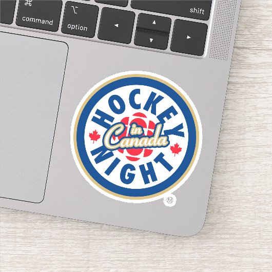 Hockey Night in Canada Sticker (Detail)