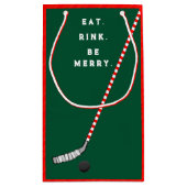 Hockey Noël Vacances Petit sac cadeau (Dos)