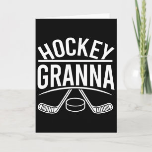 Hockey Oma Hockey Familie Grappig Kaart