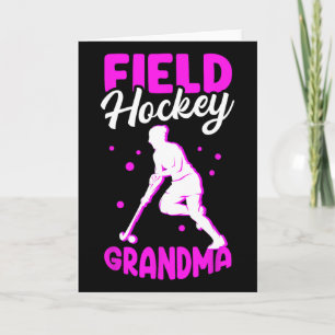 Hockey Oma Speler Hockeyveld Kaart