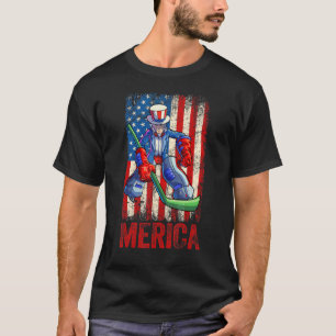 Hockey oom Sam 4 juli koopt Mannen Amerikaanse VS T-shirt